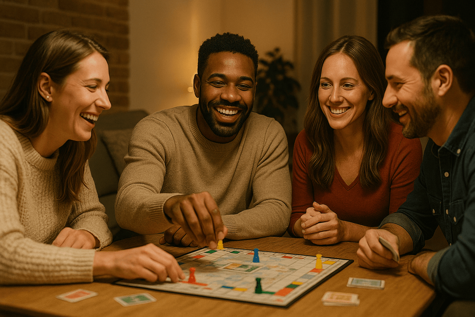 Personas conviviendo en un espacio público